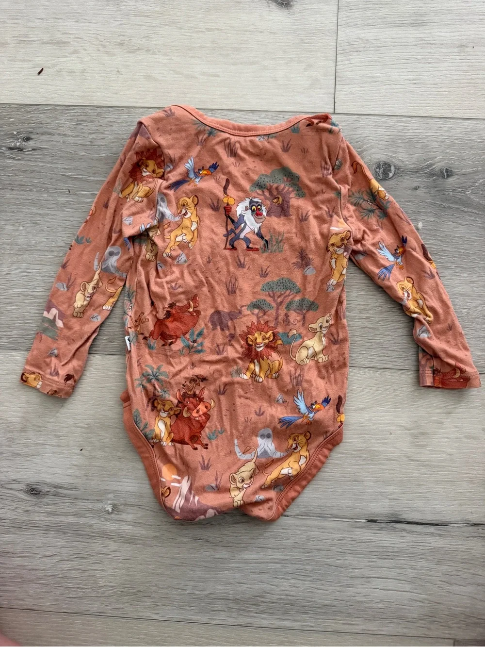 Little Sleepies Simba Safari Bodysuit - 3-6 months